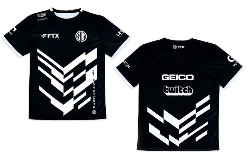TSM 2022 Pro Jersey - Front and back © Team SoloMid shop