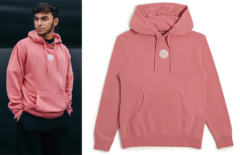 TSM Pastel Red Hoodie © Team SoloMid shop