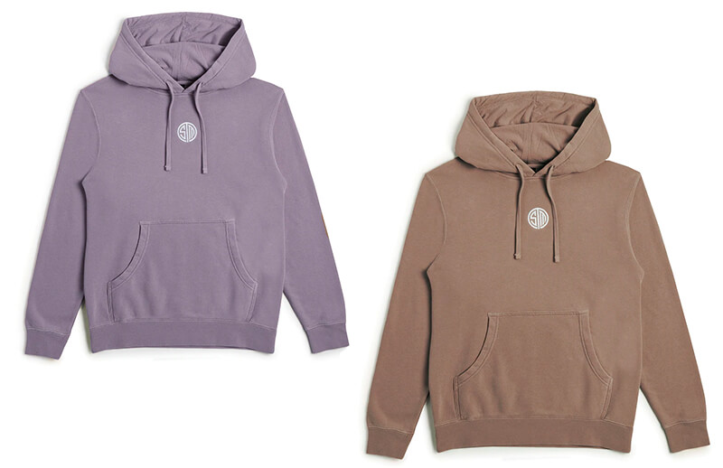 TSM Pastel Purple and Brown Hoodie © Team SoloMid shop