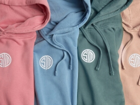 TSM Pastel Hoodies © Team SoloMid shop