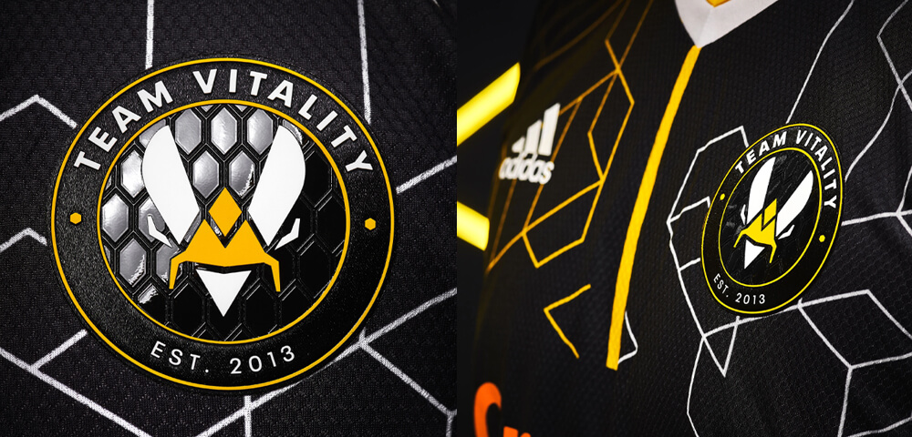 2021 Pro Jersey details © Team Vitality shop