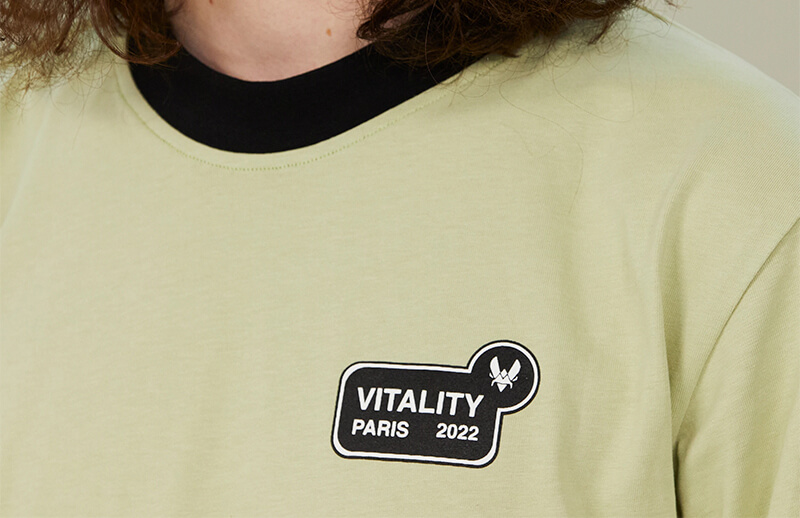 Team Vitality Summer 2022 Badge T-shirt © Team Vitality shop