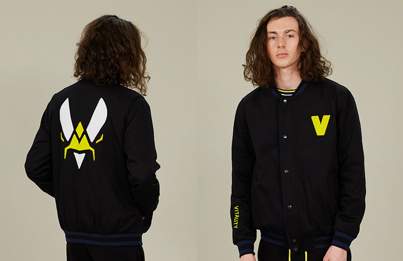 Team Vitality Summer 2022 Yellow V Jacket © Team Vitality shop