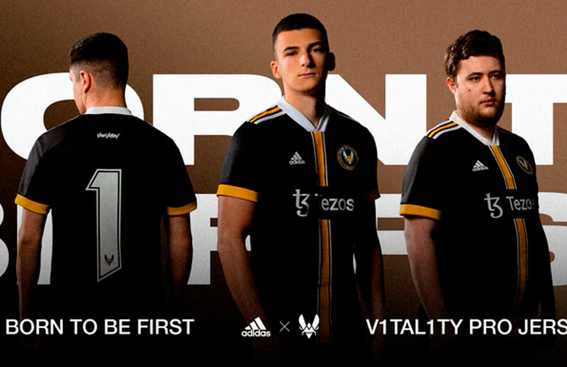 Team Vitality x Adidas 2022 Official Player Jersey team © Team Vitality shop