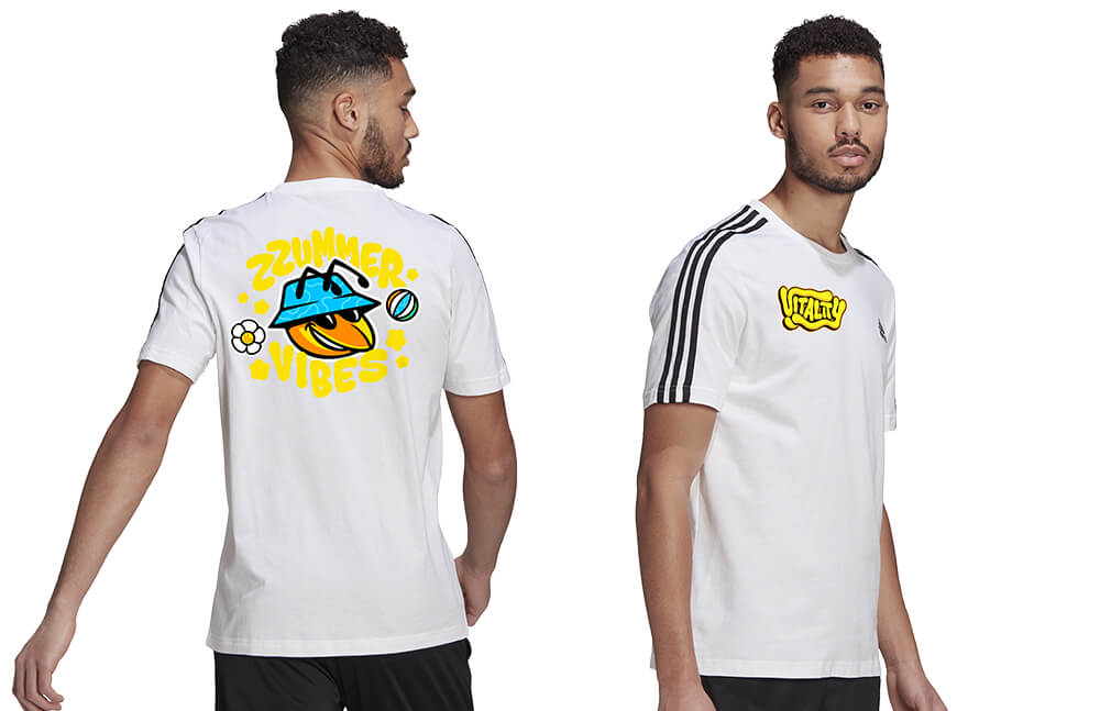 ZZUMMER VIBES Adidas juice T-shirt © Team Vitality shop