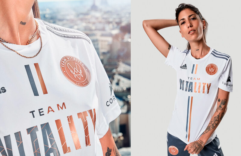 Vitality x Adidas alternate 2021 FPS Jersey © Team Vitality shop