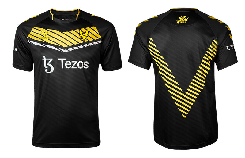 Team Vitality x Hummel 2023 Jersey back and front © Team Vitality shop