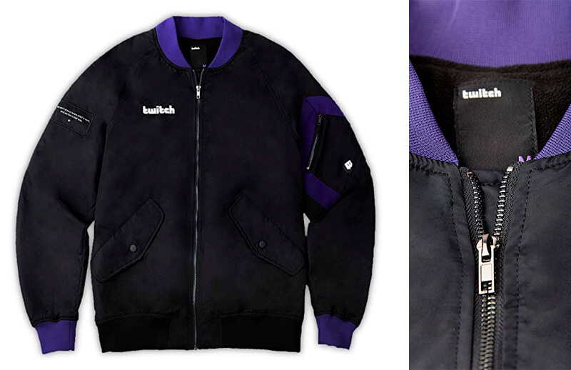 Twitch LULtra Bold Bomber Jacket © Twitch Amazon shop