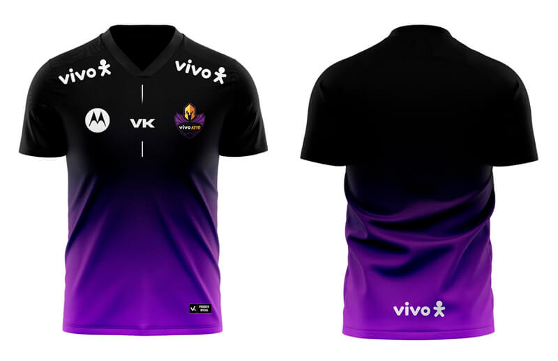 Vivo Keyd official 2022 Jersey front and back © Vivo Keyd shop