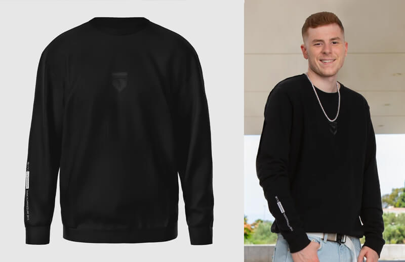 Giants Essentials black sweatshirt © Giants shop