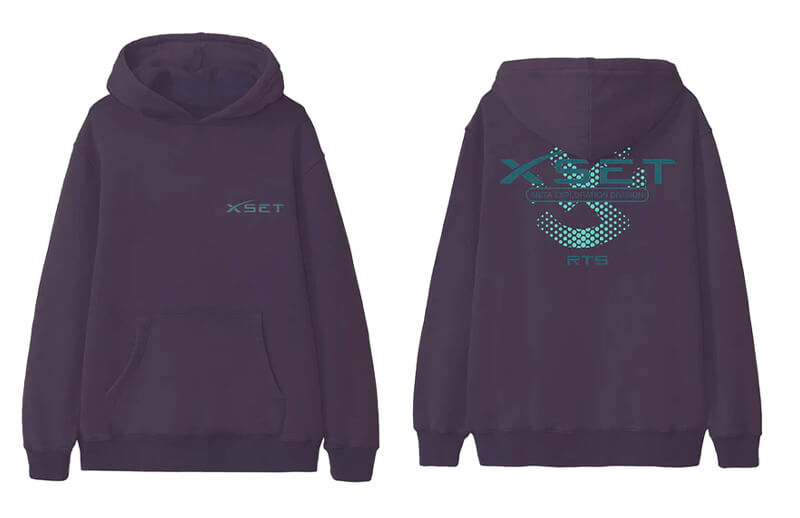 XSET Meta Exploration Purple Hoodie © XSET shop