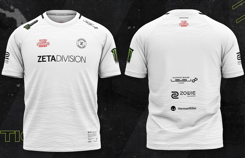 ZETA DIVISION 2022-2023 Official Jersey - The Gaming Wear