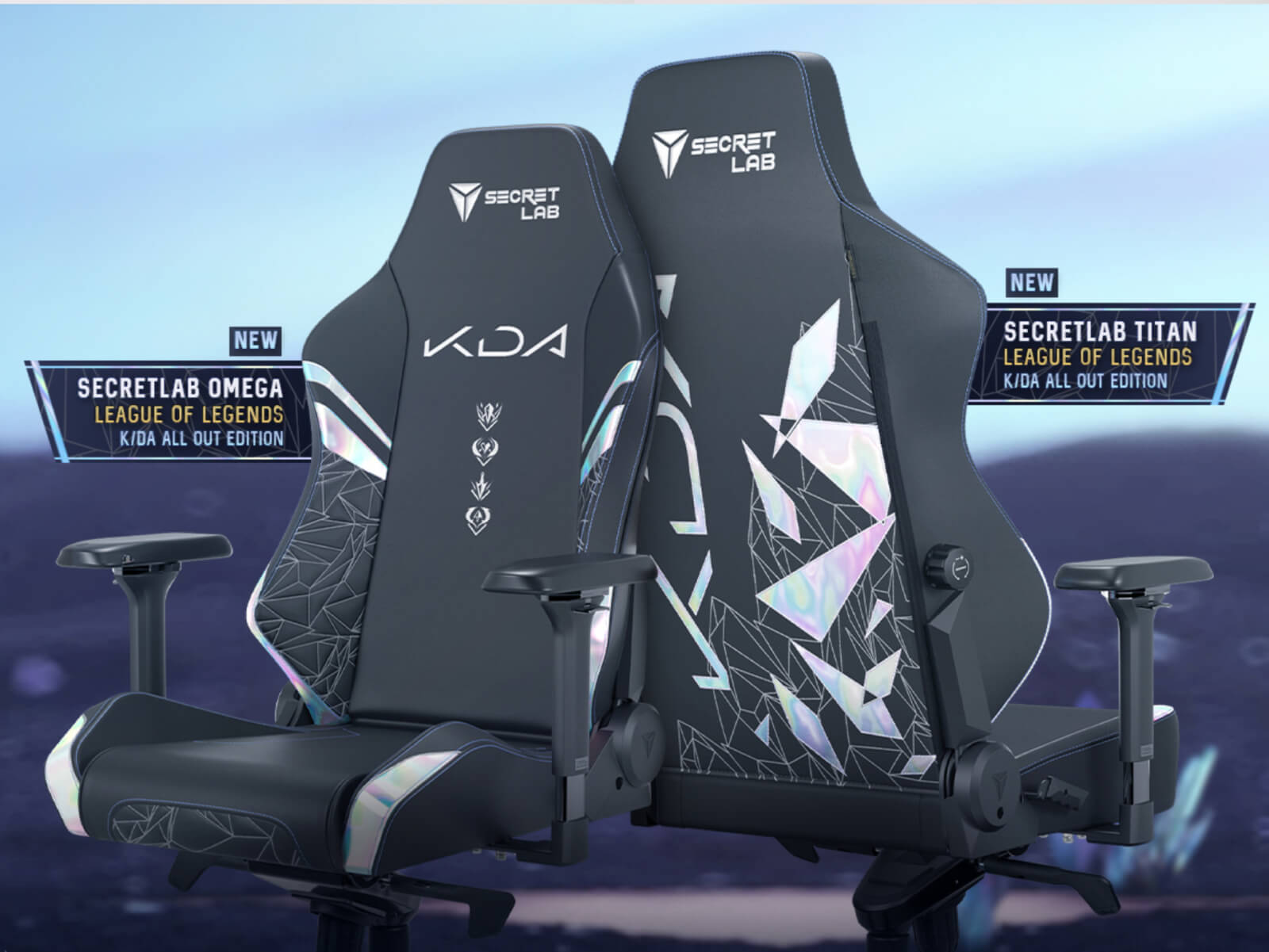 Secretlab KDA All out chairs