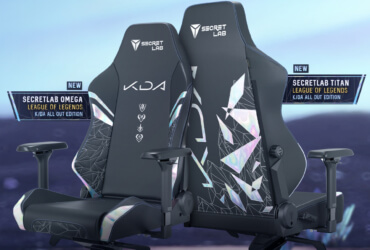 Secretlab KDA All out chairs